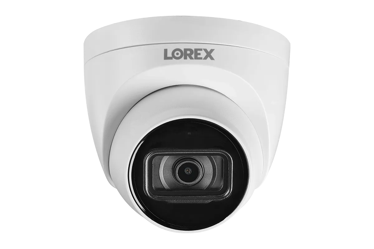 Lorex 4K (8 Camera Capable) 2TB NVR System with IP Audio Dome Cameras