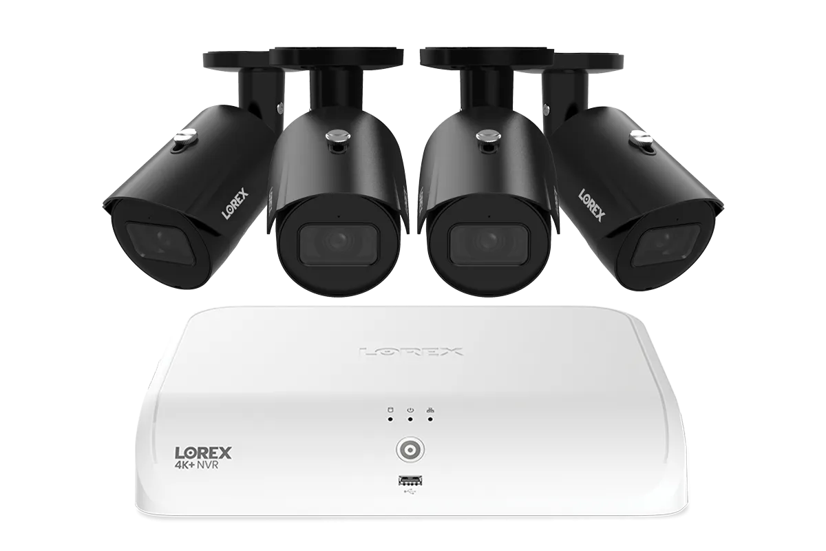 Lorex Fusion Series 4K  16 Channel (8 Wired   8 Fusion Wi-Fi) 2TB Wired System with A4 Wired 2K IP Bullet Cameras