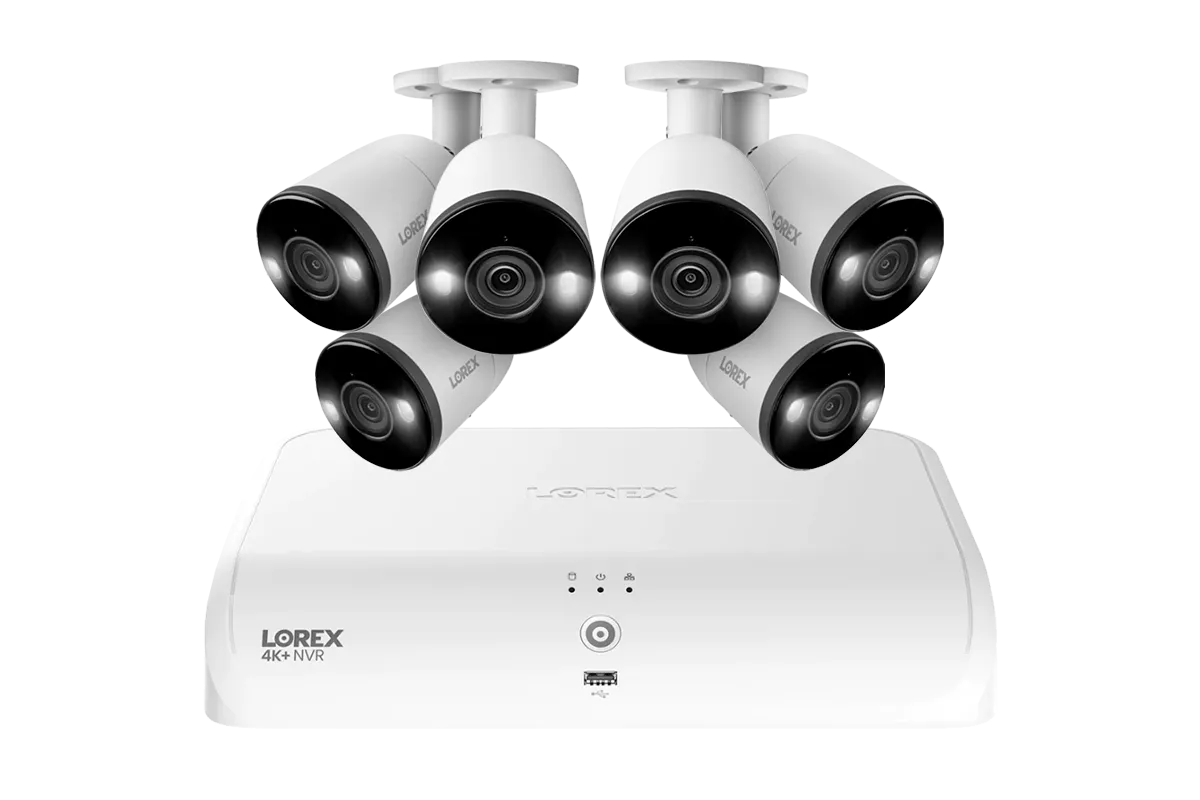 Lorex Fusion Series 4K  16 Channel (8 Wired   8 Fusion Wi-Fi) 2TB Wired System with H13 Wired 4K IP Bullet Cameras