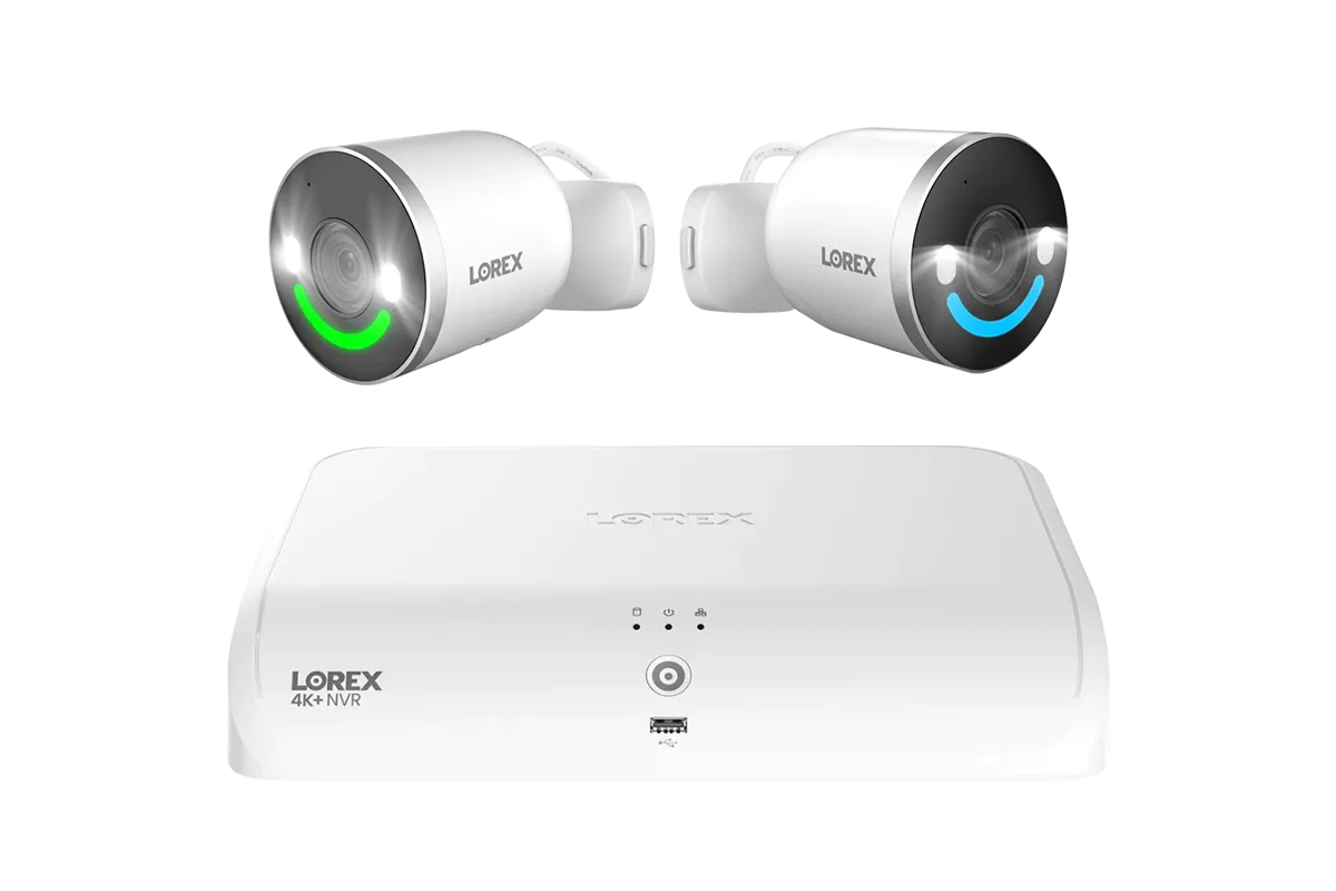 Lorex Fusion Series 4K  16 Channel (8 Wired   8 Fusion Wi-Fi) 2TB Wired System with Spotlight Indoor/Outdoor Cameras