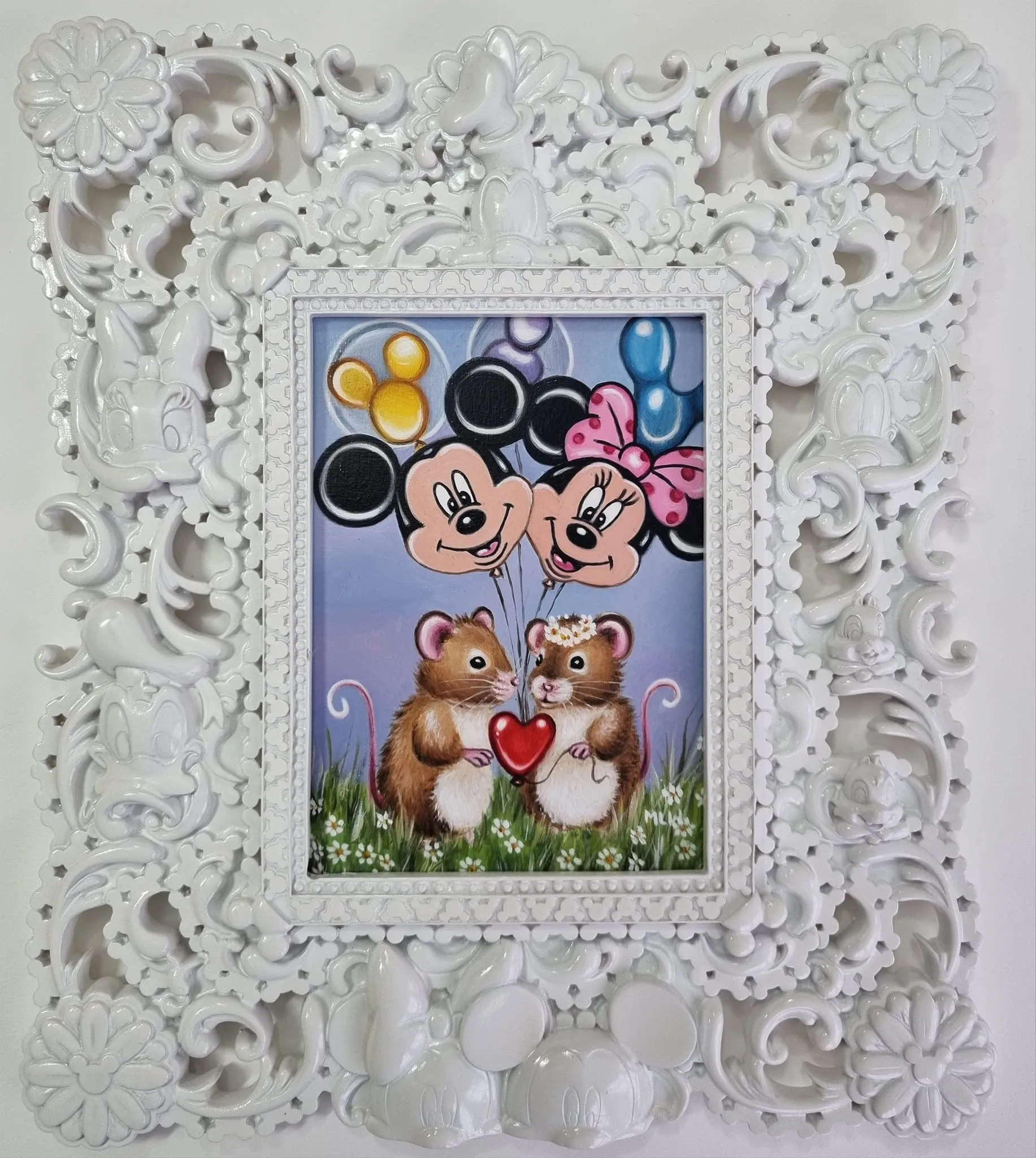 Love In The Magic Kingdom ORIGINAL by Marie Louise Wrightson