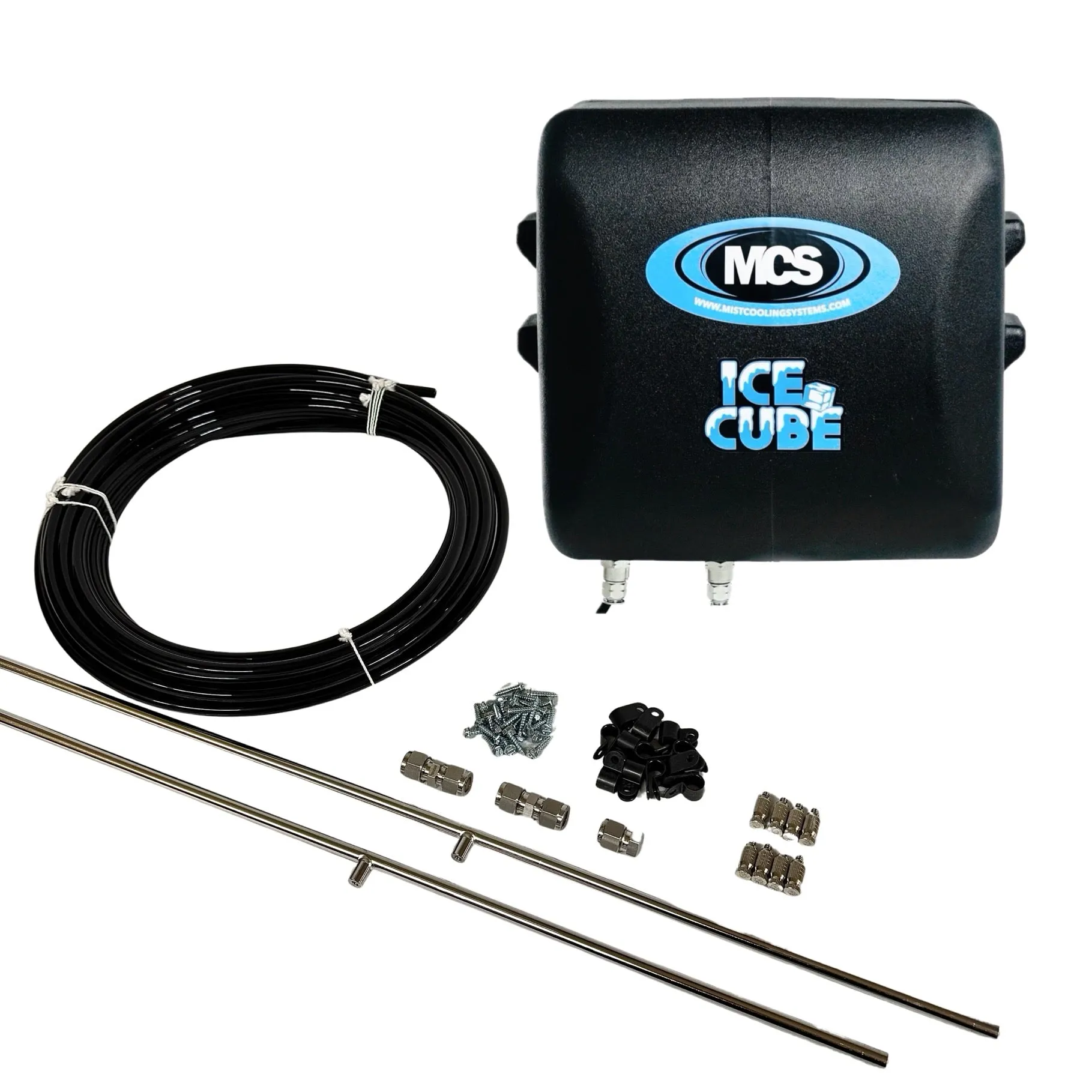 MCS Products "Ice Cube" Pump With 16ft. Stainless Mist Line Kit