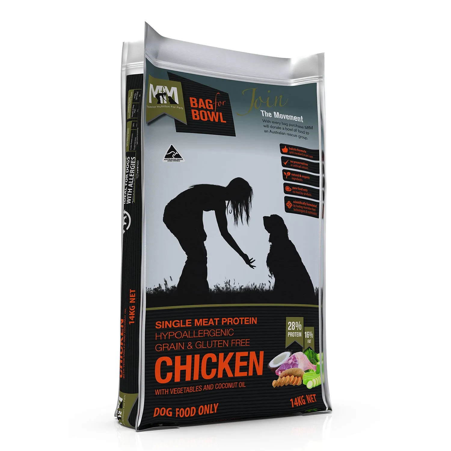 Meals for Mutts Grain Free Chicken Adult Dry Dog Food