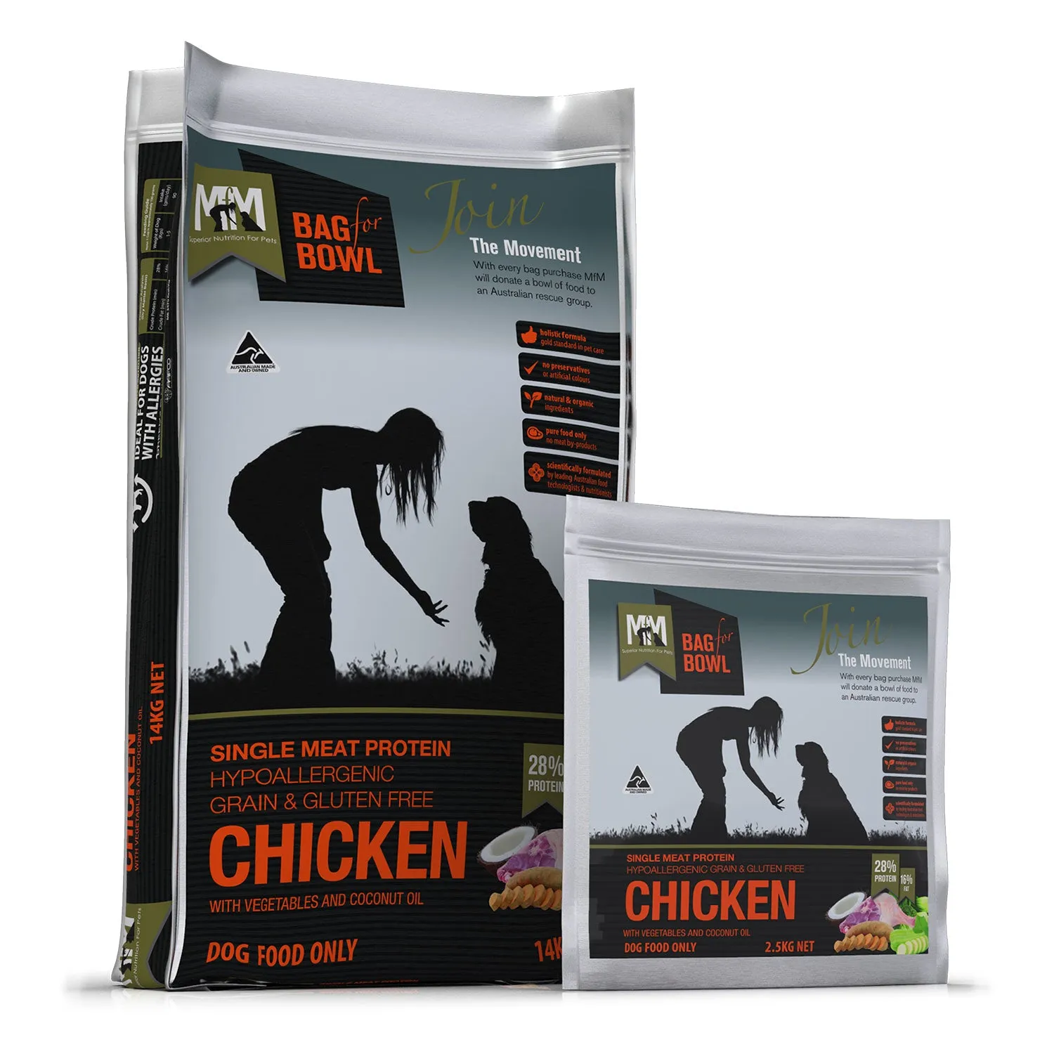 Meals for Mutts Grain Free Chicken Adult Dry Dog Food