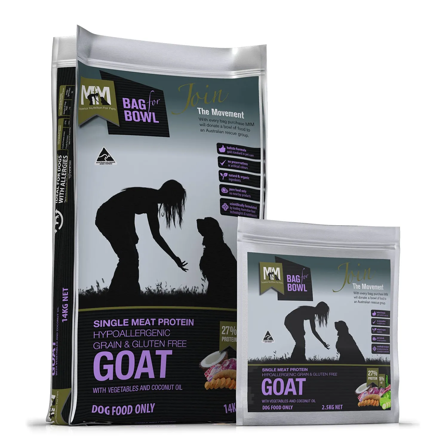 Meals for Mutts Grain Free Goat Adult Dry Dog Food