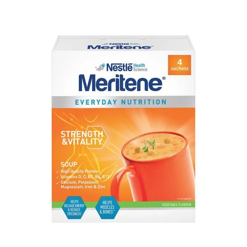 Meritene Energis Vegetable Soup 50g x 10