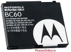 Motorola BC60 Genuine Battery for RAZR V3x