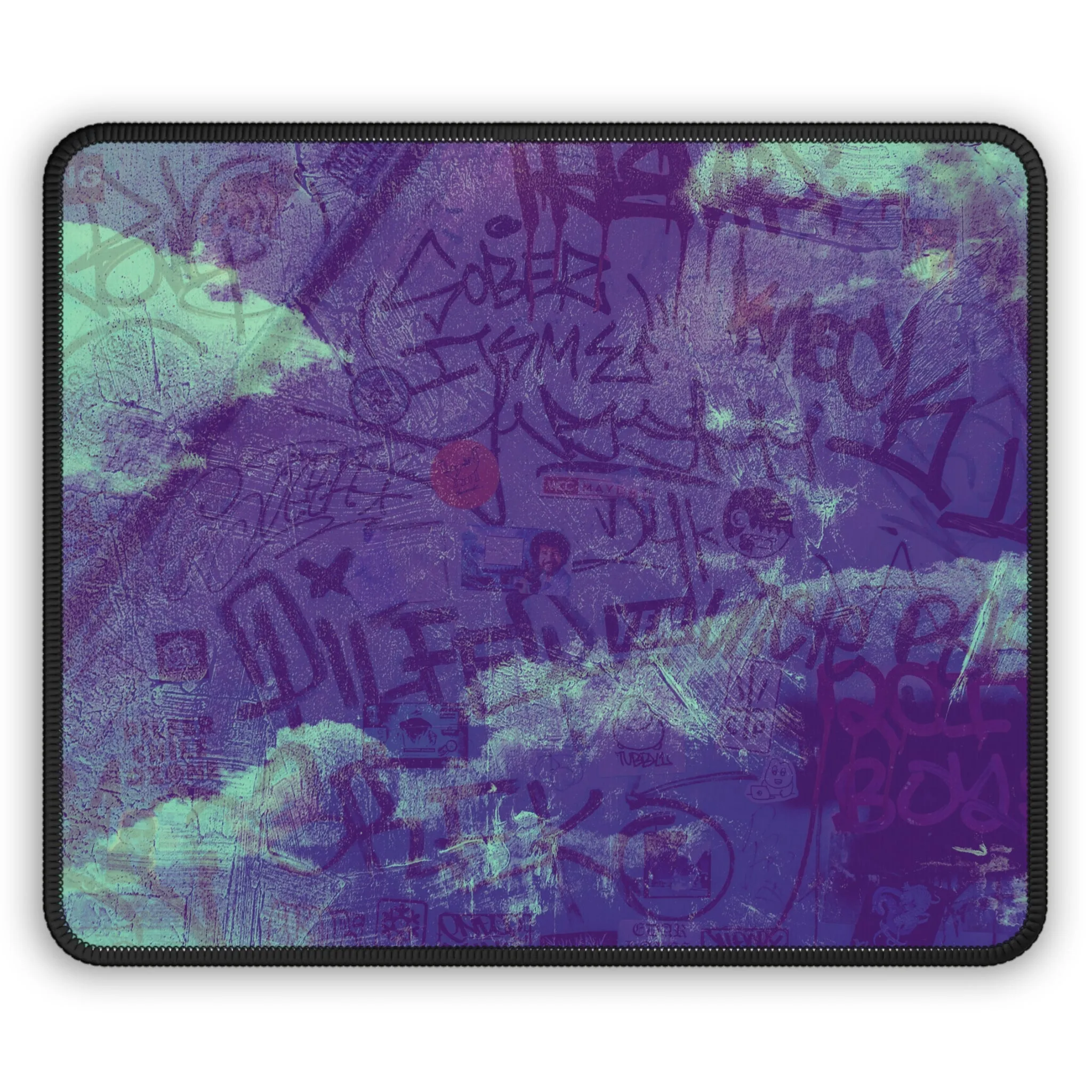 Mouse Pad: Purple Grunge