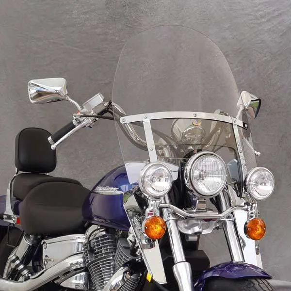 National Cycle N2210 Touring Heavy Duty Clear Windshield for Wide Frame Suzuki Cruisers