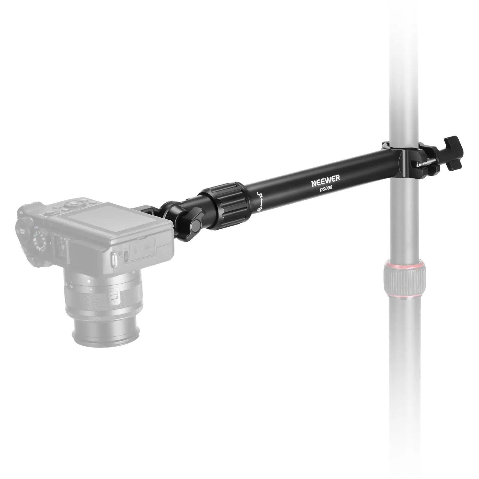 NEEWER DS008 Overhead Camera Mount Arm with Phone Clip