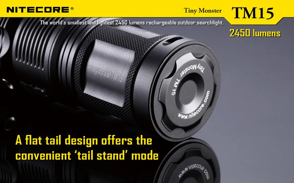 NiteCore TM15 Tiny Monster 2450 Lumen LED Flashlight