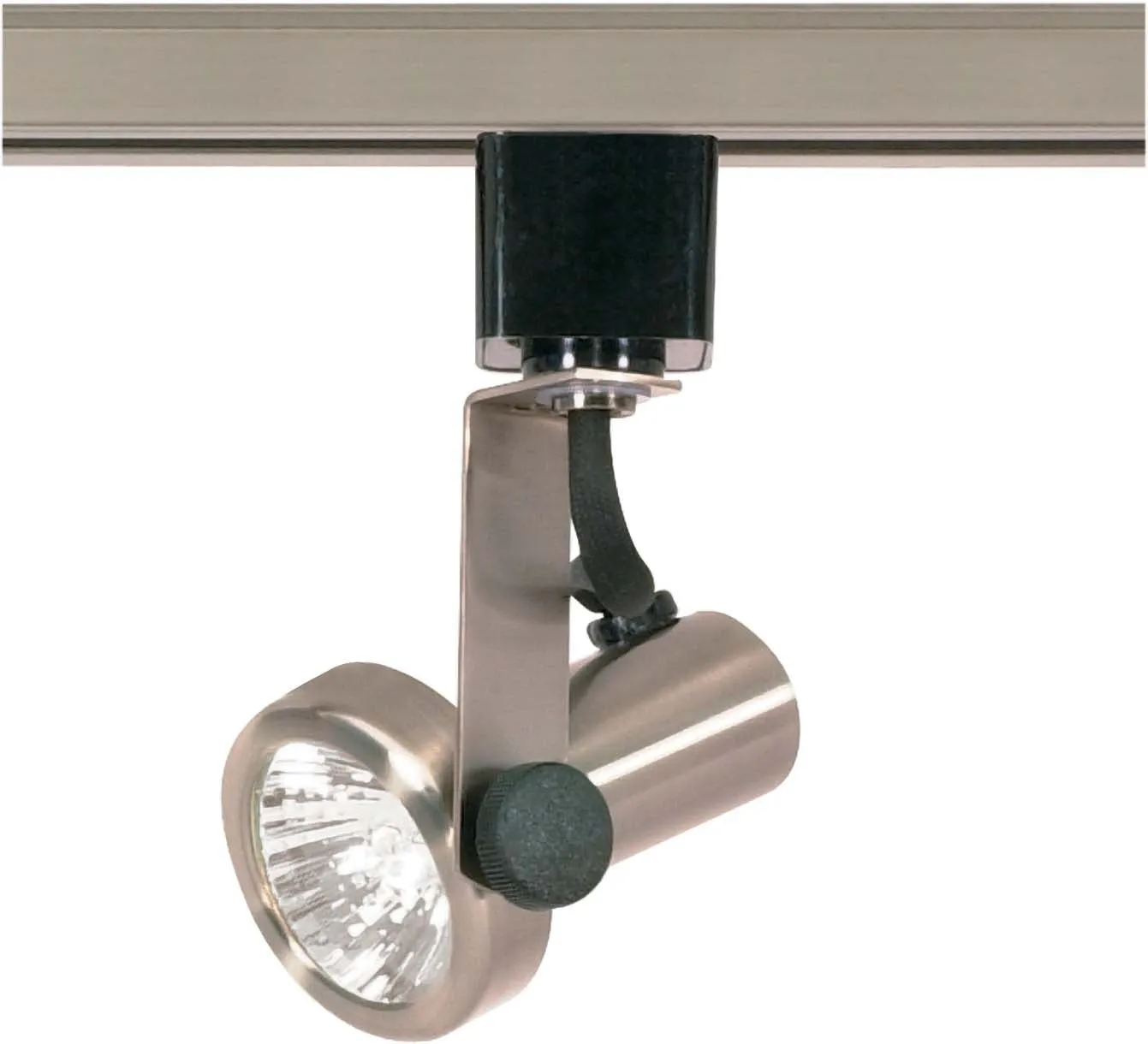 Nuvo TH323 Brushed Nickel 1 Light - MR16 - 120V Track Head - Gimbal Ring