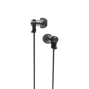 Omega IEM Noise Isolating Earphones With Microphone & Remote - Black