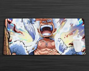 One Piece Luffy Gear 5 Awakening Gaming Mouse Pad