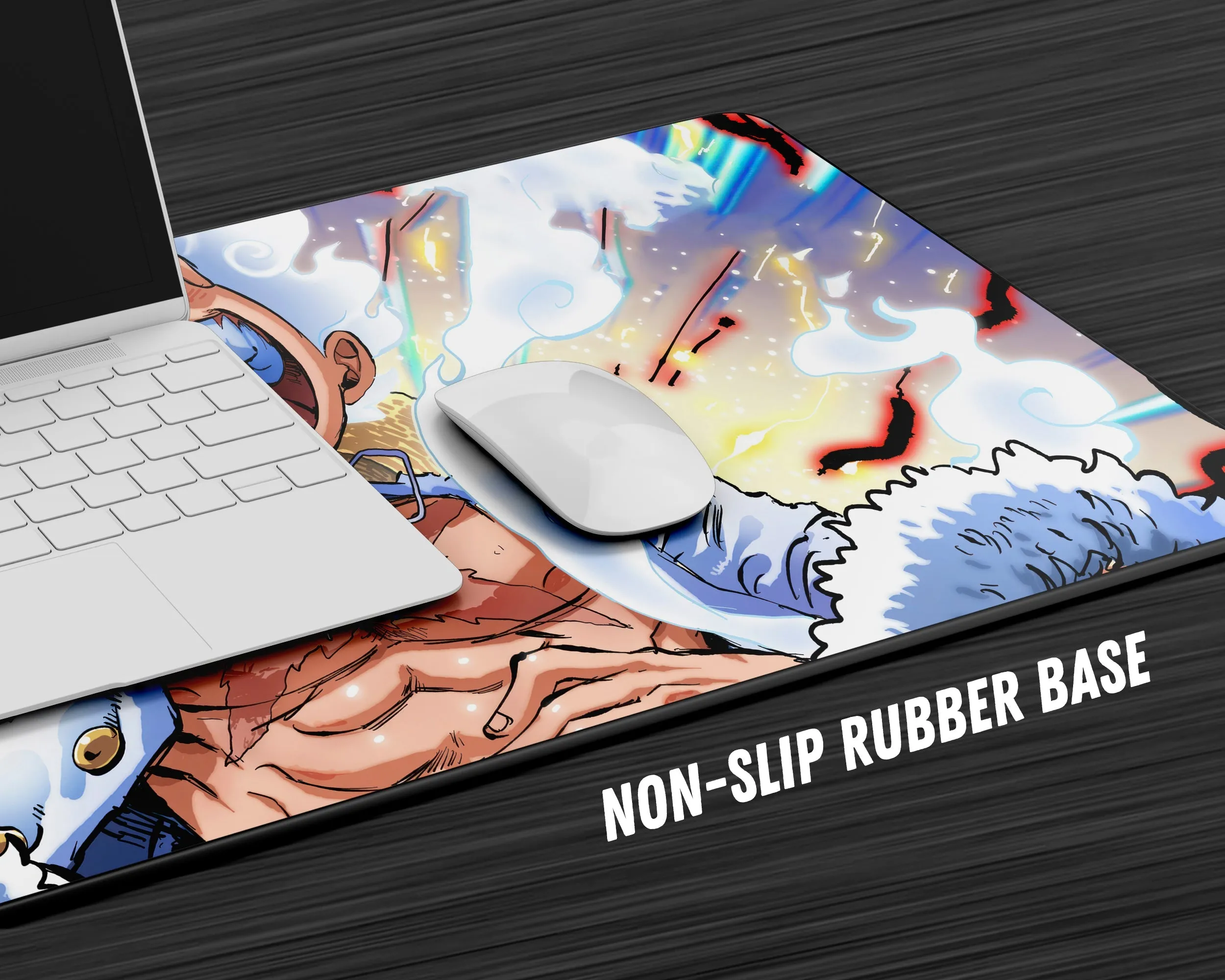 One Piece Luffy Gear 5 Awakening Gaming Mouse Pad