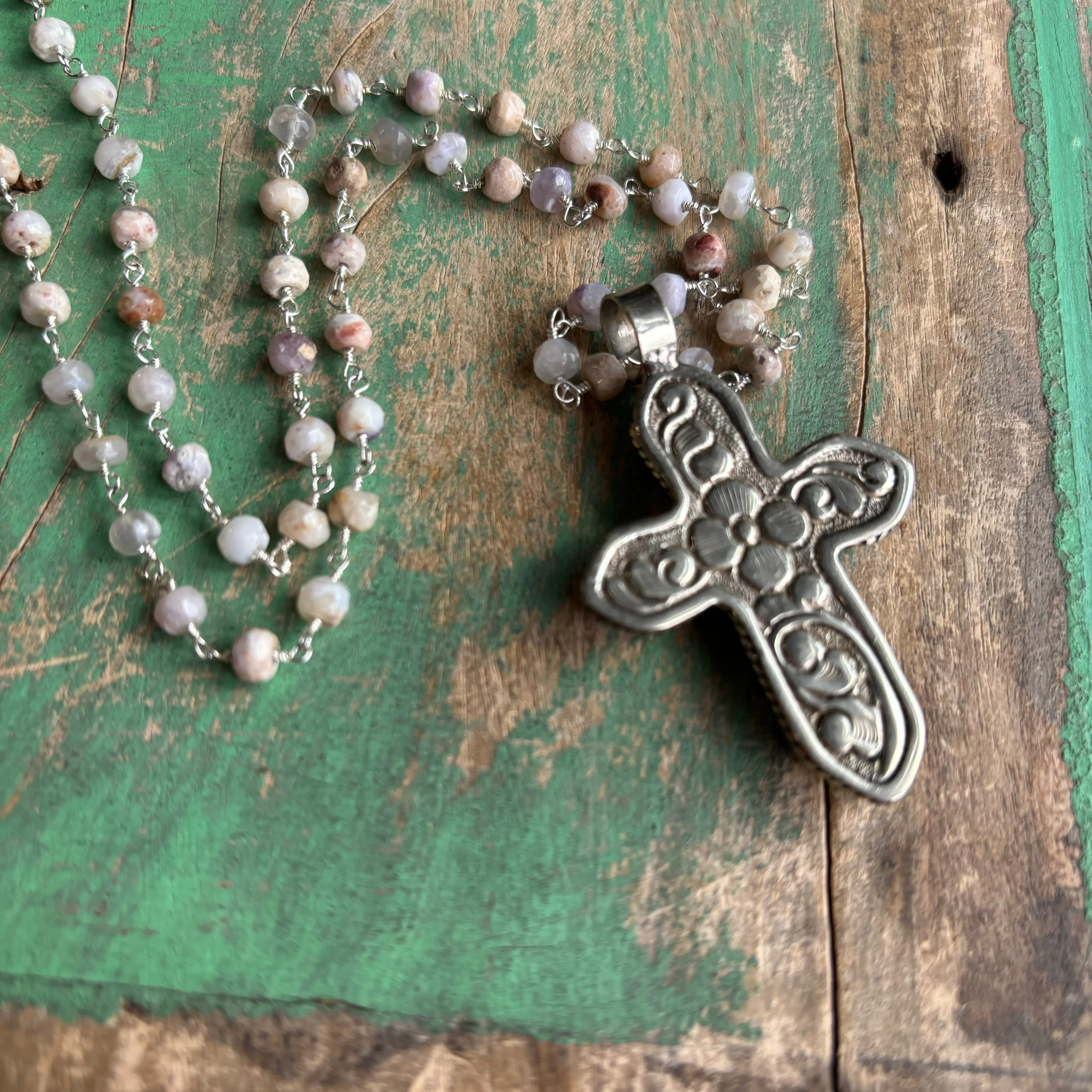 Peaceful Cross Necklace