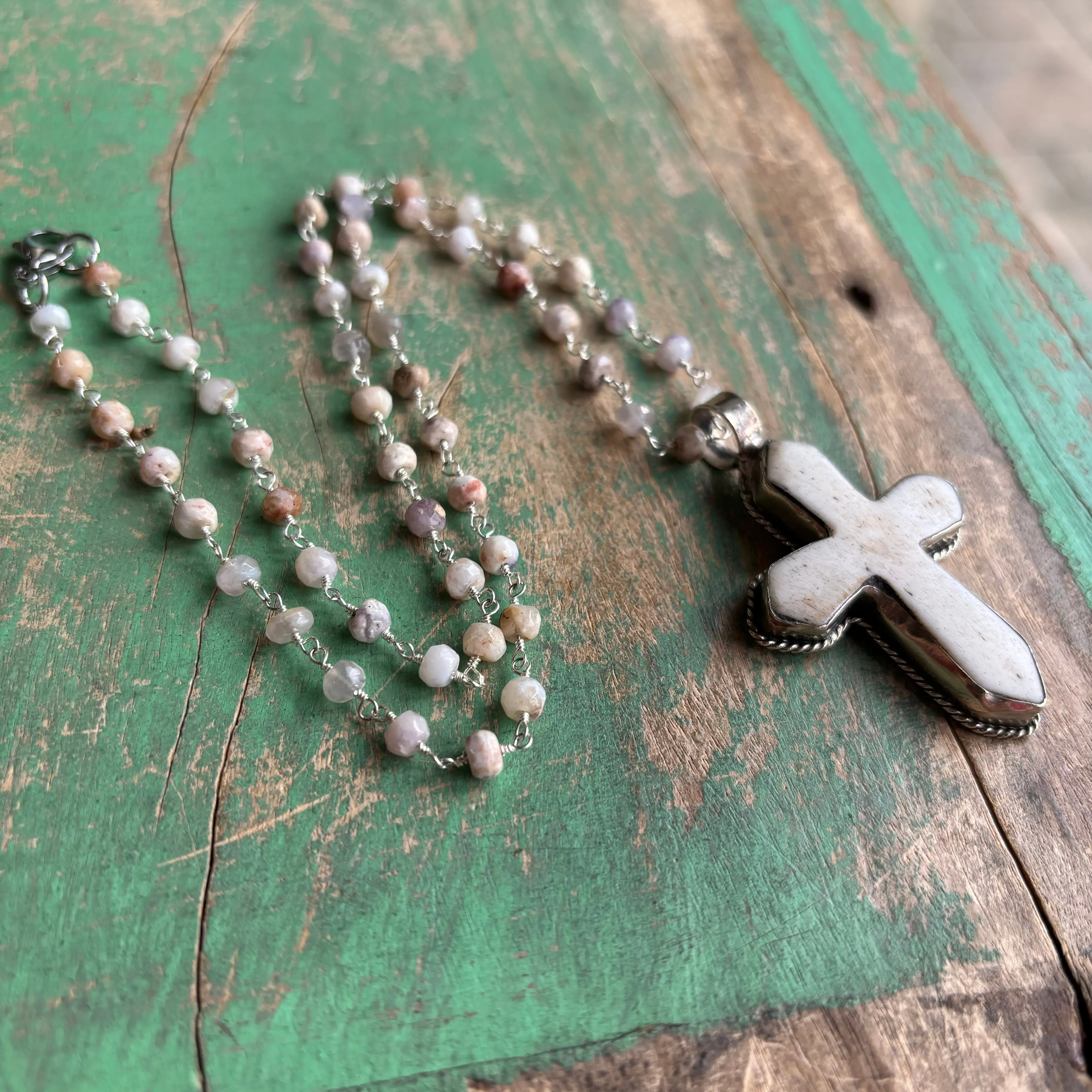 Peaceful Cross Necklace