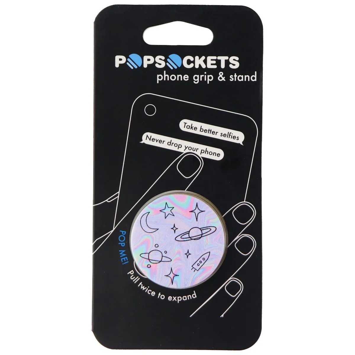 PopSockets: Collapsible Grip and Stand for Phones and Tablets - Space Doodle