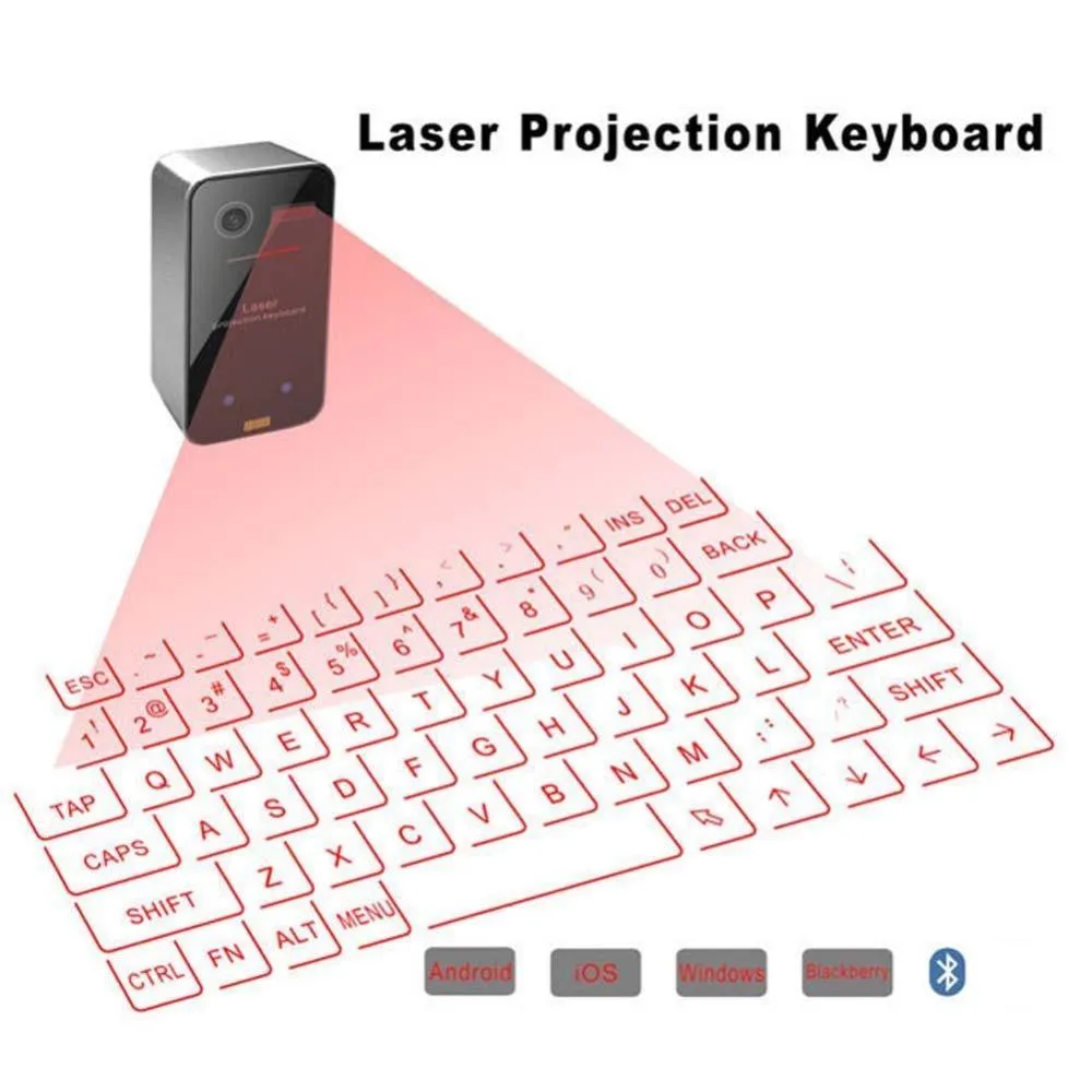 Portable Laser Keyboard and Mouse