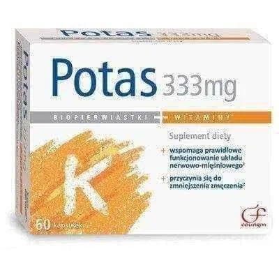 POTASSIUM 333mg x 60 capsules