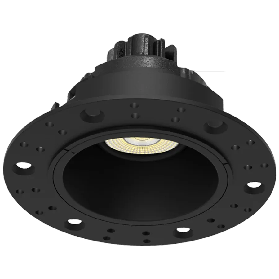 RAB GR2TL 6W LED 2" Trimless Gimbaled Downlight Selectable CCT