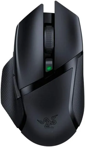 Razer Basilisk X Hyperspeed - Wireless Gaming Mouse (Hyperspeed Technology, Advanced 5G Optical Sensor and 6 Configurable Buttons, Mechanical Mouse Switches, Ultra-Long Battery Life) Black