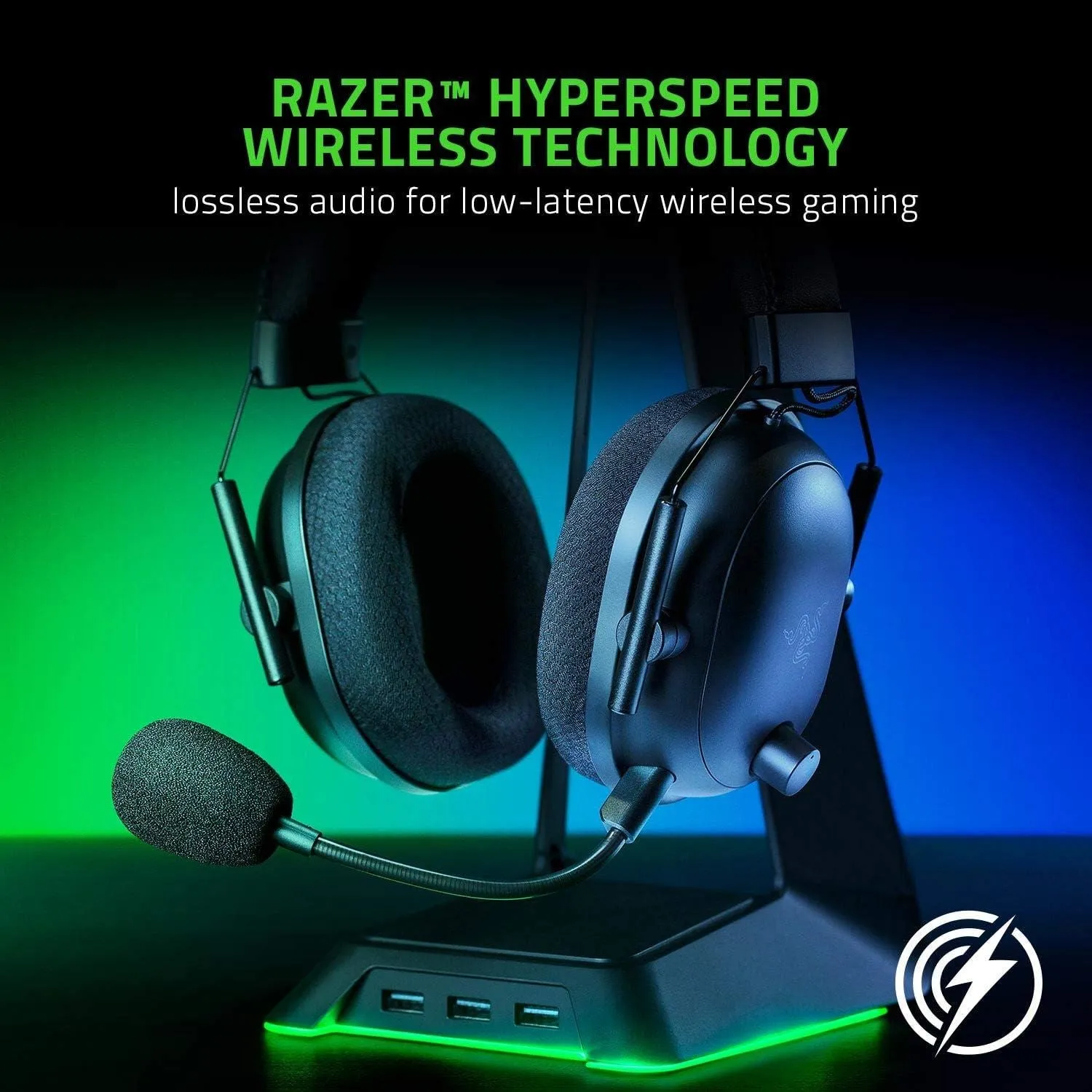 Razer Blackshark V2 Pro Wireless Gaming Headset Black - RZ04-0322