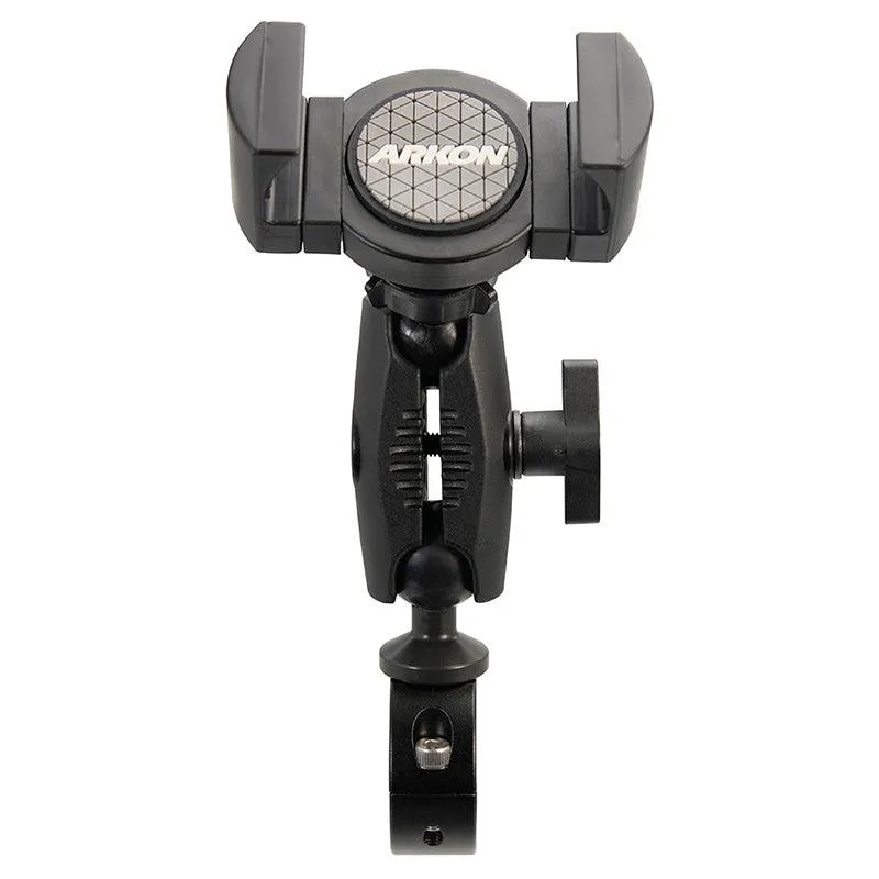 RoadVise® XL Phone and Midsize Tablet Holder with Handlebar Collar Mount and 2.75" Shaft