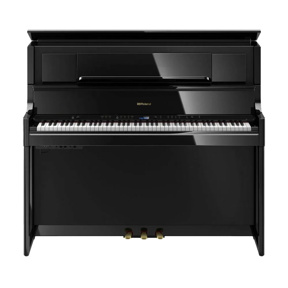 Roland LX708 88 Key Digital Upright Piano - Polished Ebony