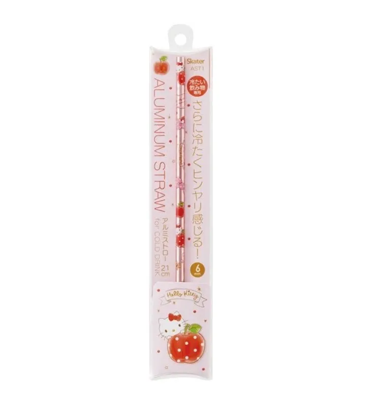 Sanrio Character Aluminum Straws