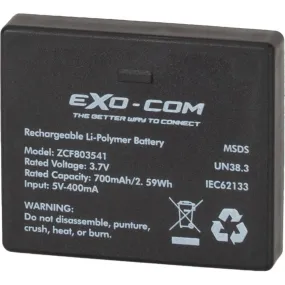 Scorpion EXO-Com Spare Battery