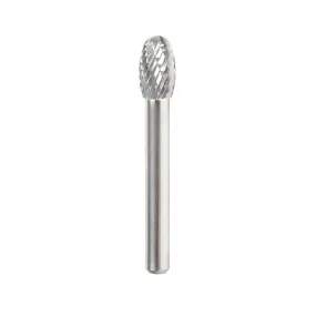 SE Burrs Oval Double Cut Burr Bit | 3⁄8 Dia x 5⁄8 x 1⁄4 Shank | BURS-174 | 738685174449