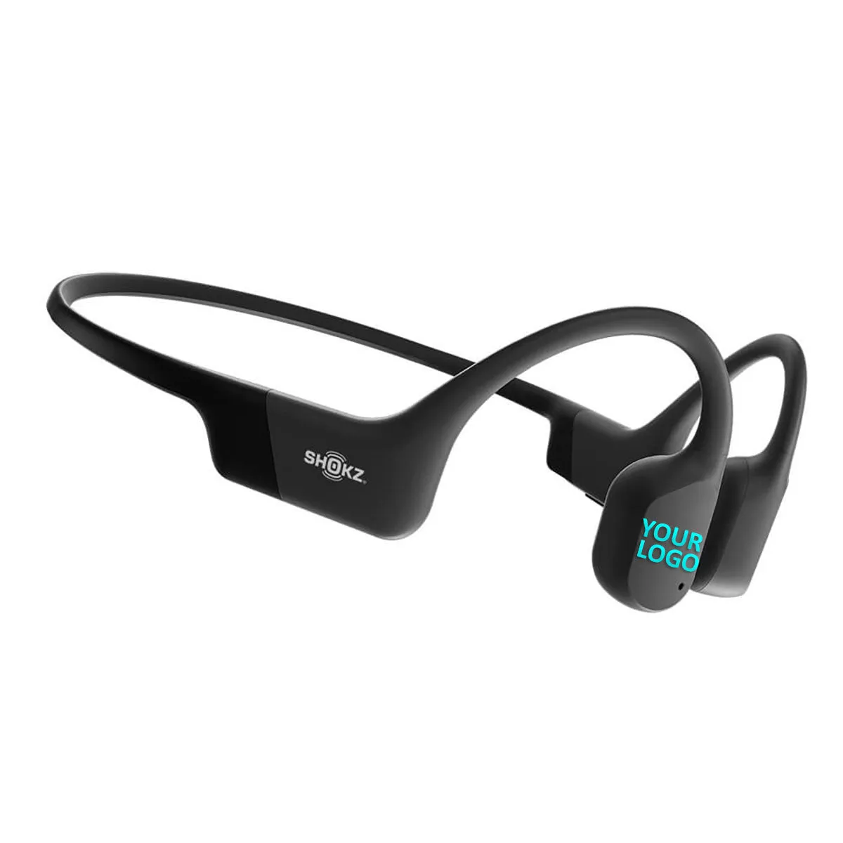 Shokz Bone Conduction Open Ear Endurance Headphones, Black