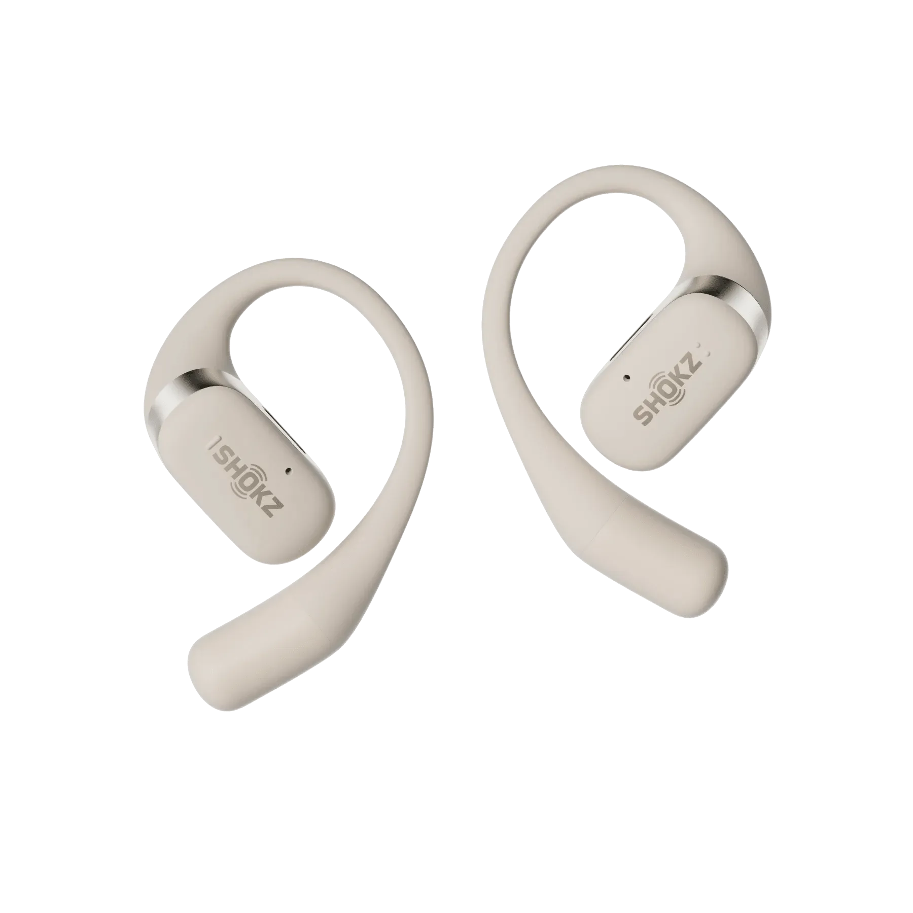 SHOKZ OpenFit True Wireless Earbuds in Beige | 38-T910BG