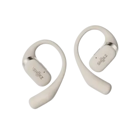 SHOKZ OpenFit True Wireless Earbuds in Beige | 38-T910BG