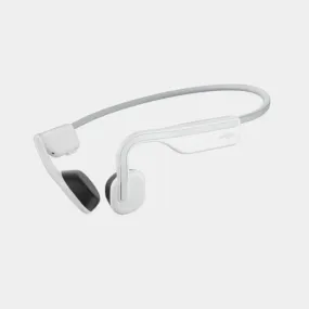 SHOKZ OpenMove | Écouteurs à conduction osseuse - Bluetooth - 6 Heures d'autonomie - Blanc Alpin