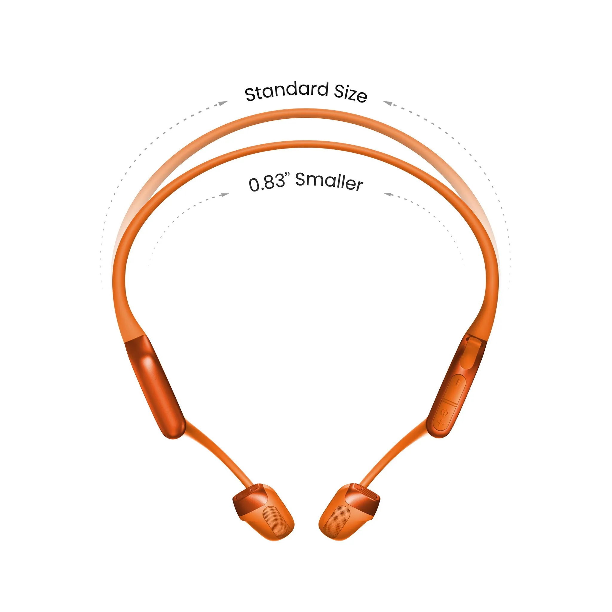 Shokz | OpenRun Pro 2 Mini Wireless Bone Conduction Headphones - Orange