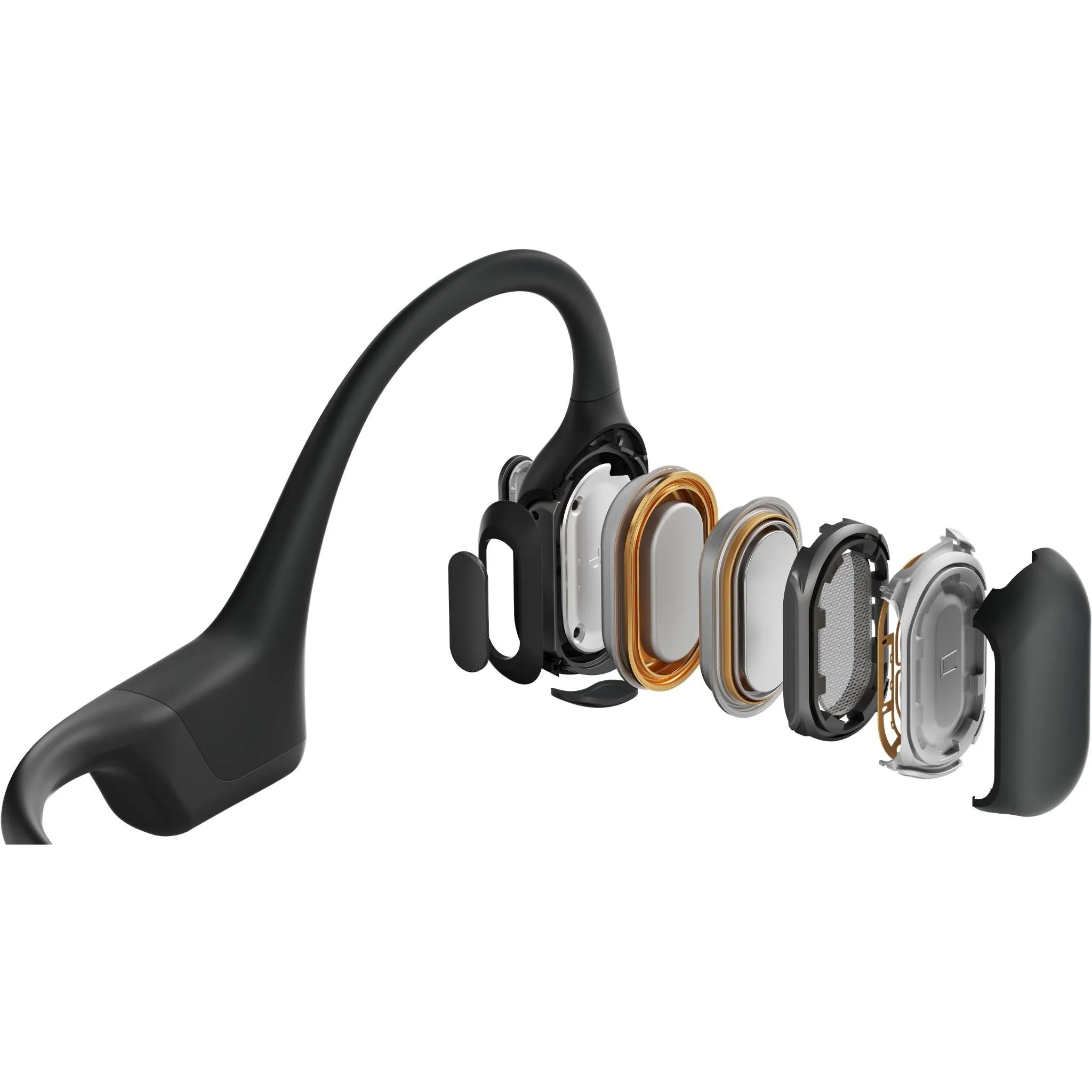 Shokz OpenRun Pro Wireless Open-Ear Headphones (Black)