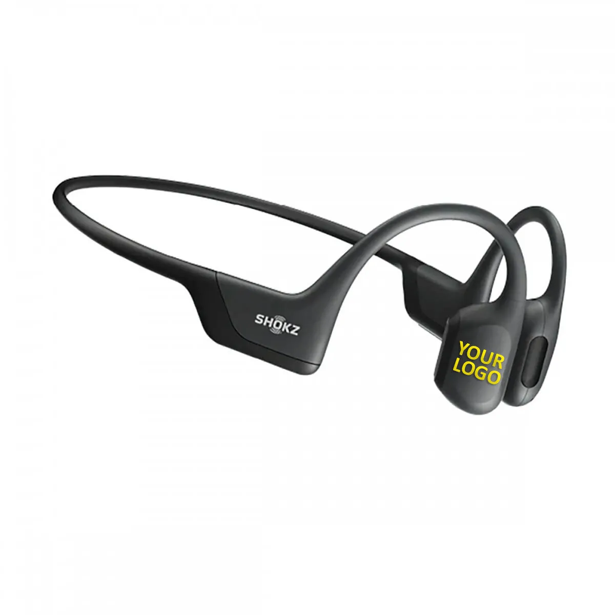 Shokz Premium Bone Conduction Open Ear Sport Headphones, Black