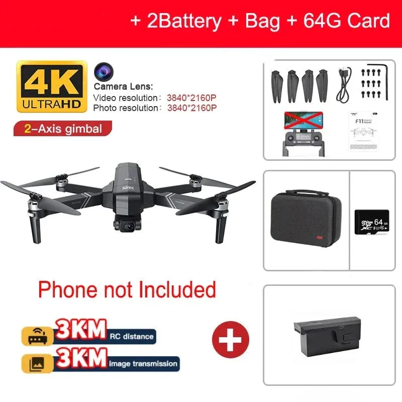 Sky Tech 4G 2-Axis Stable Gimbal Drone