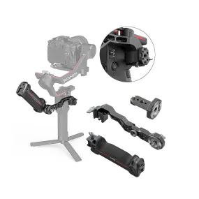 SmallRig Sling Handgrip with 8Kg Load Capacity, Multiple 1/4"-20 and 3/8"-16 ARRI-Style Threads, 360 Degree Adjustable Arm, Quick Release, Shoe Mounts for DJI RS 2/RSC 2/RS 3/RS 3 Pro Gimbal 3950