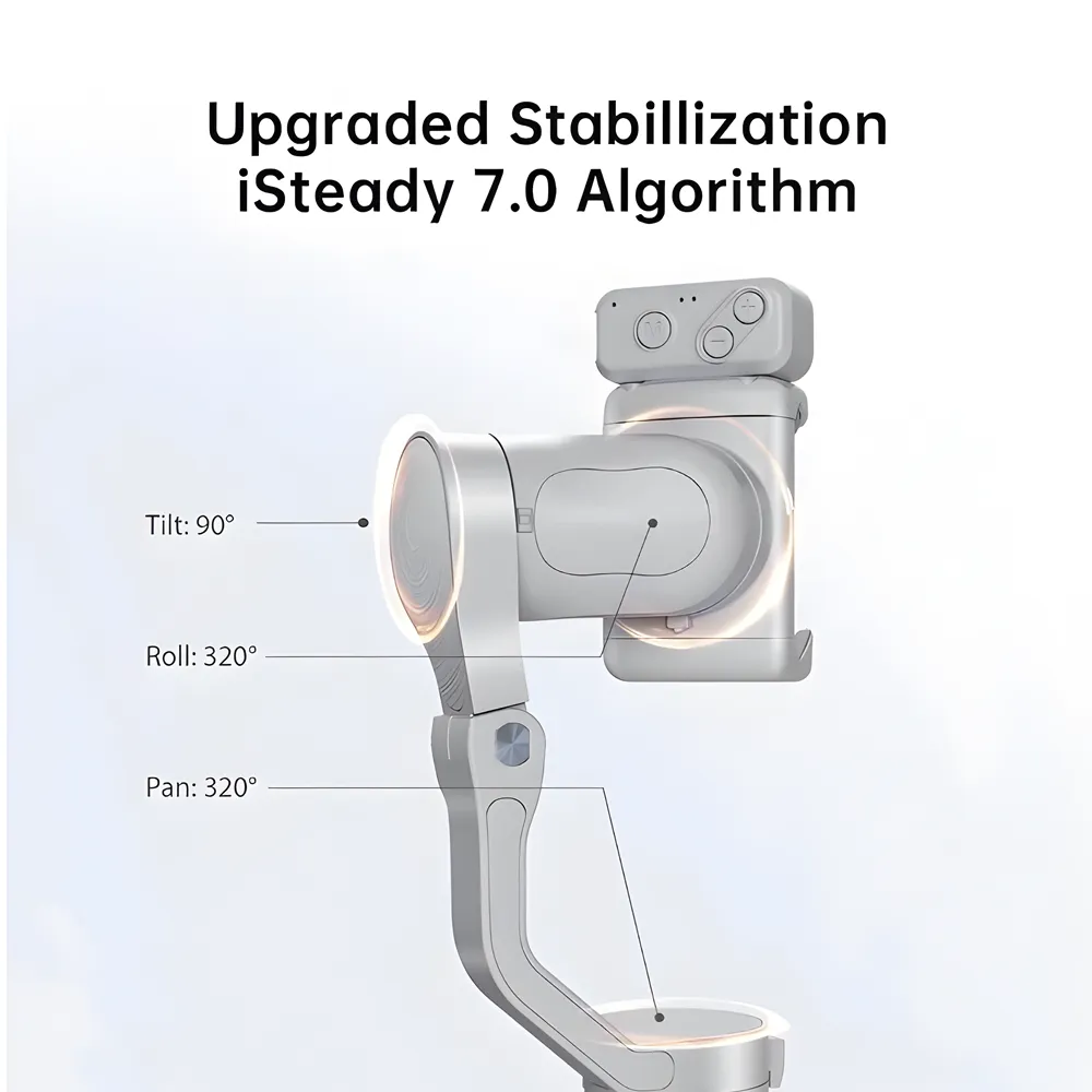 Smartphone Stabilizer 3-Axis Anti-Shake Motion Detection Handheld Gimbal