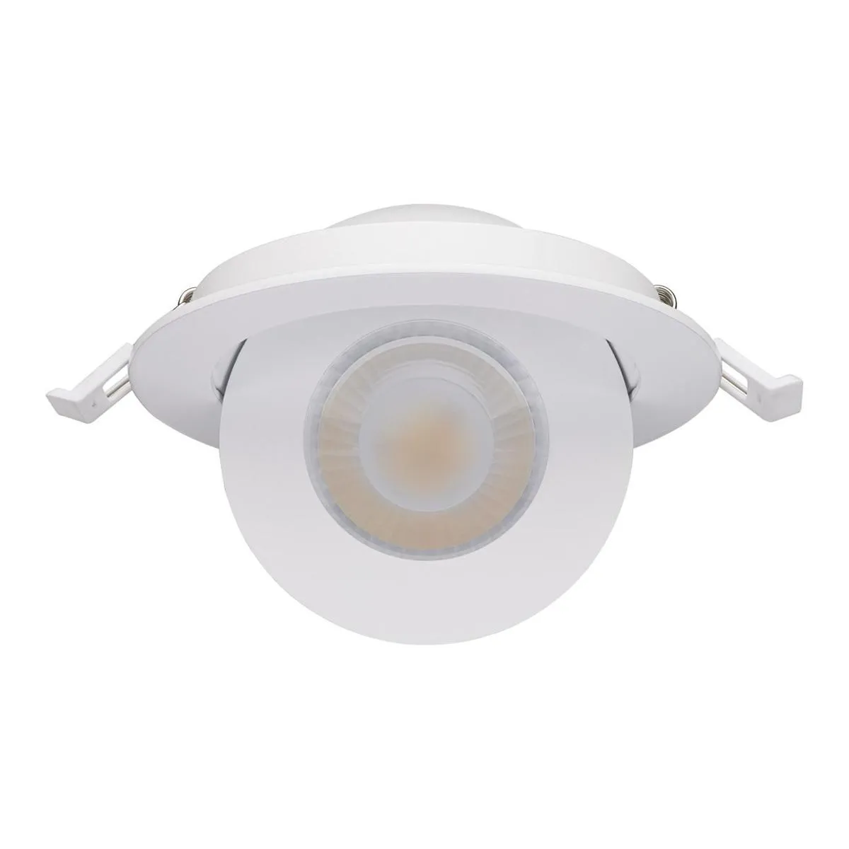 Starfish 4" White Gimbal Smart LED Recessed Light, 650lm, Color and Tunable White, 120-277V