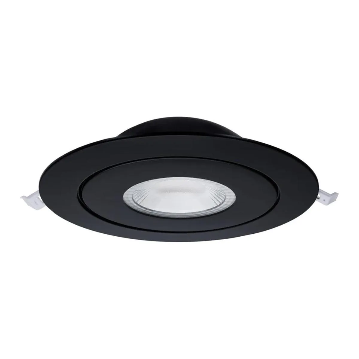 Starfish 6" Black Gimbal Smart LED Recessed Light, 1200lm, Color and Tunable White, 120-277V