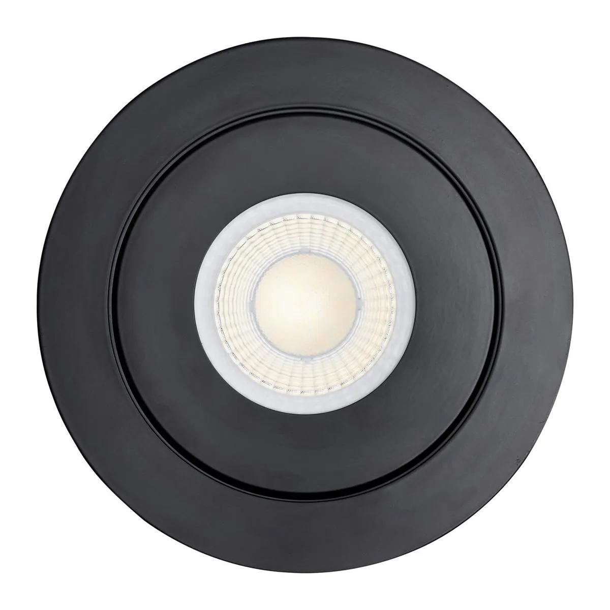 Starfish 6" Black Gimbal Smart LED Recessed Light, 1200lm, Color and Tunable White, 120-277V