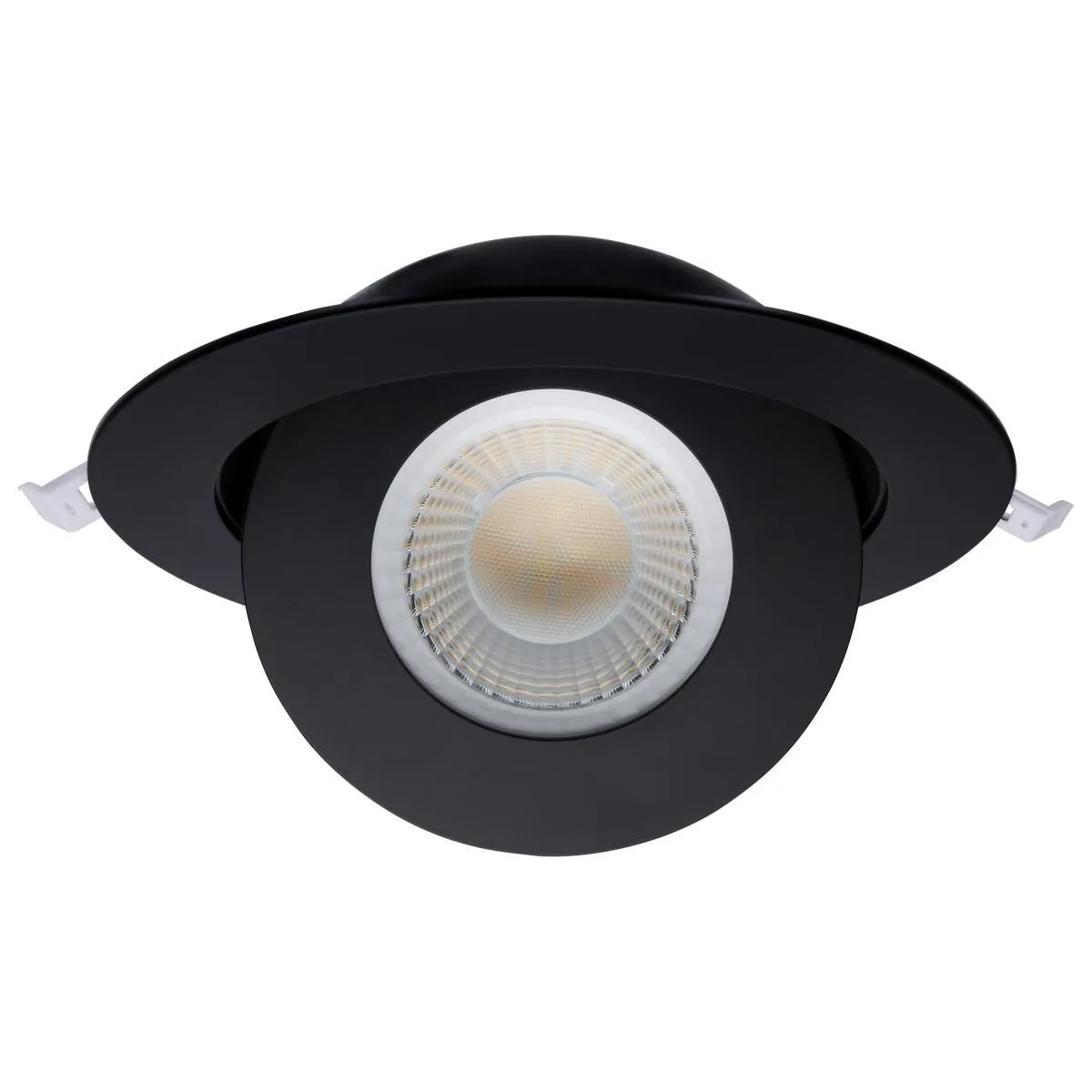 Starfish 6" Black Gimbal Smart LED Recessed Light, 1200lm, Color and Tunable White, 120-277V