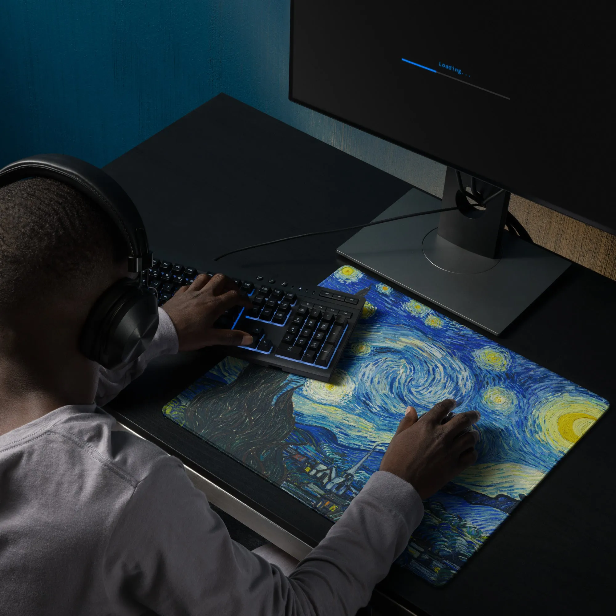 Starry Night Gaming mouse pad