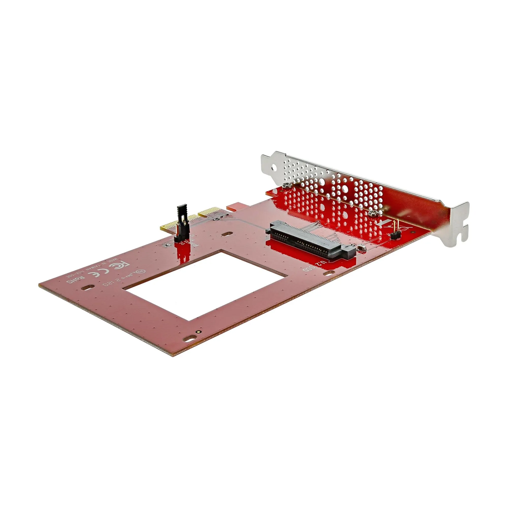 Startech.Com U.2 To Pcie Adapter - X4 Pcie - For 2.5" U.2 Nvme Ssd - Sff-8639 Pcie Adapter - U.2 Ssd - Pcie Ssd - U.2 Dr