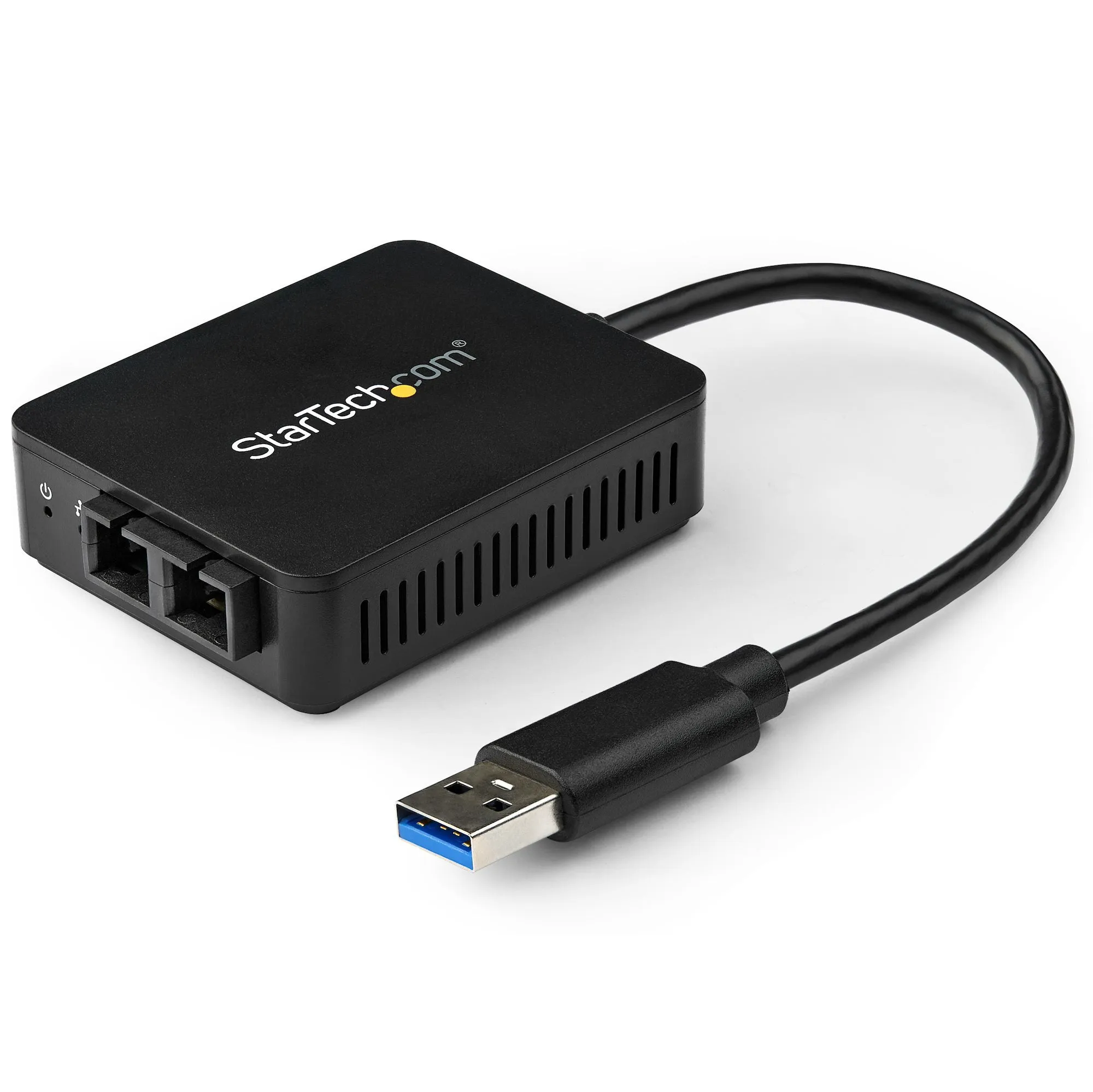 Startech.Com Usb To Fiber Optic Converter - 1000Base-Sx Sc - Mm - Windows / Mac / Linux - Usb 3.0 Ethernet Adapter - Net