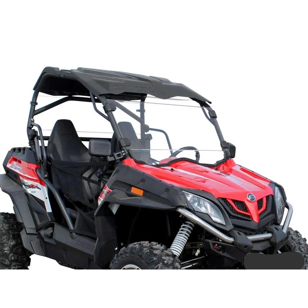 SuperATV CFMOTO ZForce 500 Scratch-Resistant Full Windshield